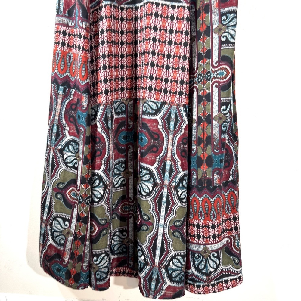 Anthropologie Chloe Oliver Patchwork Maxi Dress - Picture 8 of 14